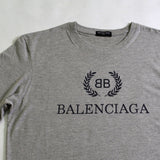 Balenciaga Crest Logo Gray Tee [HOP Batch] - Photo 4