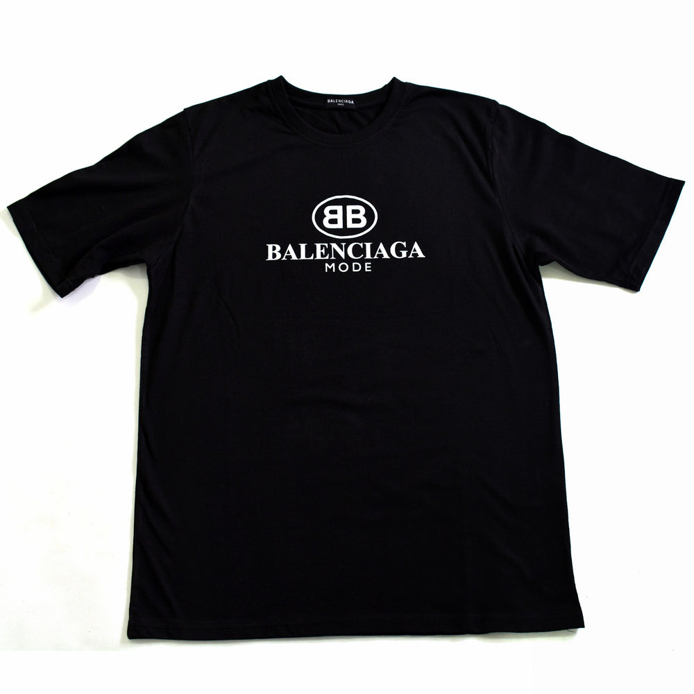 Balenciaga Mode Black Tee [HOP Batch]