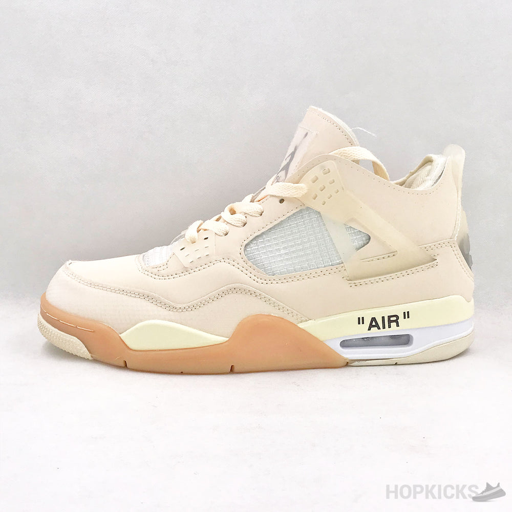 Off-White X Air Jordan 4 Beige