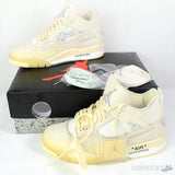 Off-White X Air Jordan 4 Sail [Premium Batch] [Improved] - Photo 2