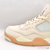 Off-White X Air Jordan 4 Beige - Photo 5