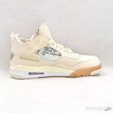 Off-White X Air Jordan 4 Beige - Photo 3
