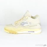 Off-White X Air Jordan 4 Sail [Premium Batch] [Improved] - Photo 3