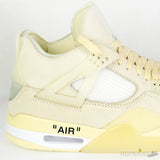Off-White X Air Jordan 4 Sail [Premium Batch] [Improved] - Photo 6