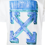 Off-White Blue Marker Arrows Tee - Photo 4