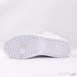 Air Jordan 1 Hi White Black Logo - Photo 5
