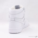 Air Jordan 1 Hi White Black Logo - Photo 4