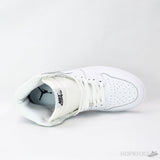 Air Jordan 1 Hi White Black Logo - Photo 8