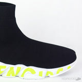 Bale*ciaga Speed Graffiti Trainers Black Fluo - Photo 7