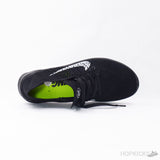 Free RN Flyknit Black White - Photo 8