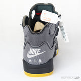 Off-White x Air Jordan 5 Retro Black [Premium Batch] - Photo 6