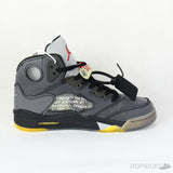 Off-White x Air Jordan 5 Retro Black [Premium Batch] - Photo 4
