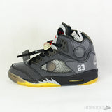 Off-White x Air Jordan 5 Retro Black [Premium Batch] - Photo 1