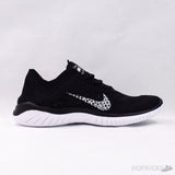 Free RN Flyknit Black White - Photo 3