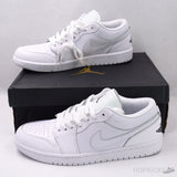 Air Jordan 1 Low White Black Logo - Photo 2