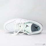 Air Jordan 1 Low White Black Logo - Photo 8