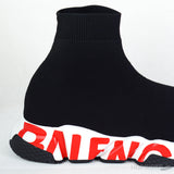 Balenciaga Speed Graffiti Trainers Red - Photo 6