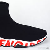 Balenciaga Speed Graffiti Trainers Red - Photo 7
