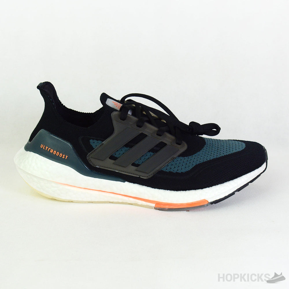 Ultra Boost 21 Blue Scream Orange [Real Boost]