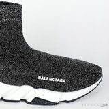 Bale*ciaga Speed Clear Sole Black Silver [Premium Quality] - Photo 7