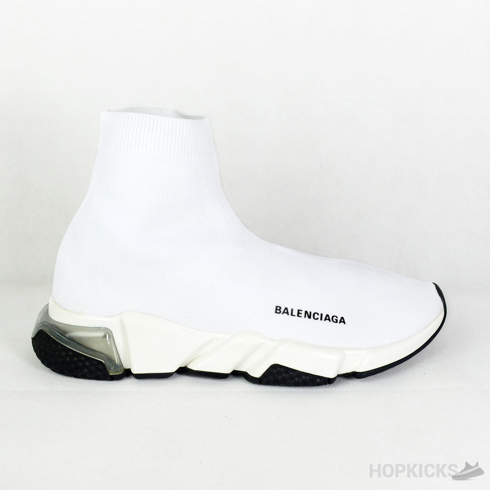 Balenciaga Speed Clear Sole White [Premium Quality]