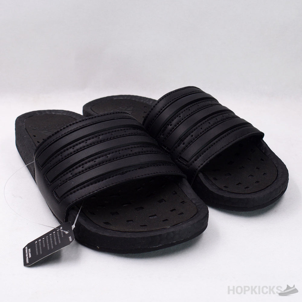 Adilette Boost Slides Triple Black
