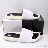 Adilette Boost Slides White - Photo 2