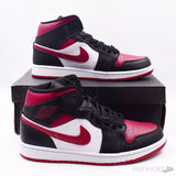 Air Jordan 1 Mid Bred Toe - Photo 2