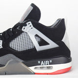 Off-White X Air Jordan 4 Bred - Photo 7