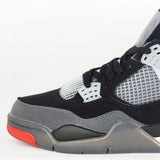 Off-White X Air Jordan 4 Bred - Photo 6
