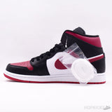 Air Jordan 1 Mid Bred Toe - Photo 3