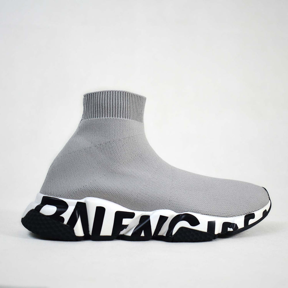 Balenciaga Speed Graffiti Trainers Grey