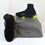 Balenciaga Speed Clear Sole Black Yellow Fluo [Premium Quality] - Photo 1