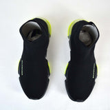Balenciaga Speed Clear Sole Black Yellow Fluo [Premium Quality] - Photo 8