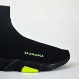 Balenciaga Speed Clear Sole Black Yellow Fluo [Premium Quality] - Photo 7