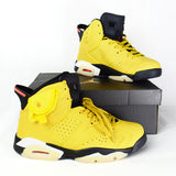 Travis Scott X Air Jordan 6 Yellow - Photo 2
