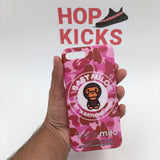 a bathing ape Baby Milo PINK CAMO iPhone cover [ PREMIUM MATERIALS] - Photo 2
