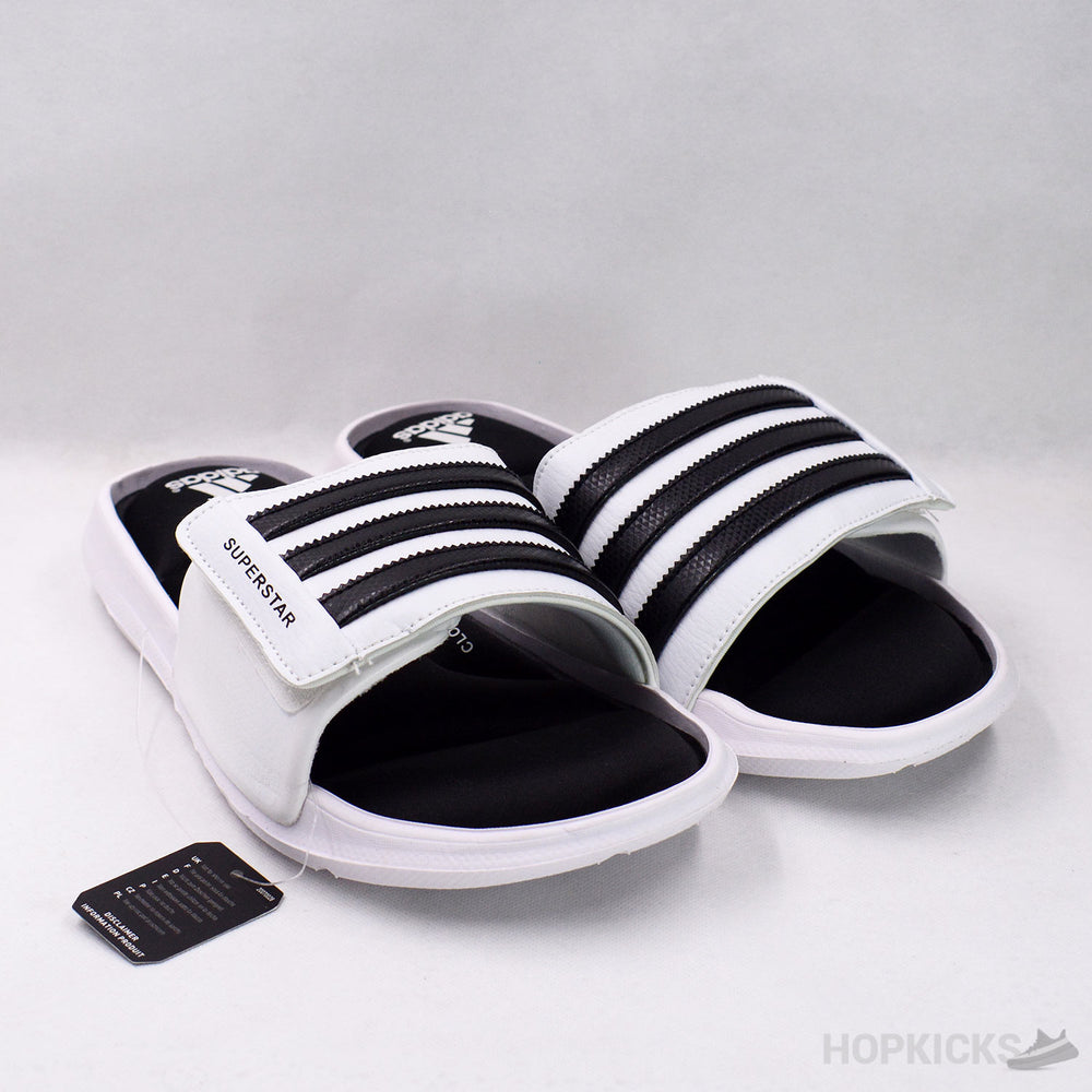 Superstar 5G Slides White Strap