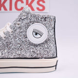 Chiara Ferragni X Converse Chuck Hi Black/Silver - Photo 6