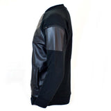 Diverse Leather Jacket Black - Photo 2