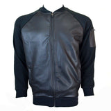 Diverse Leather Jacket Black - Photo 1