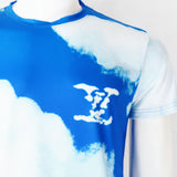 LV Cloud Print Tee - Photo 2