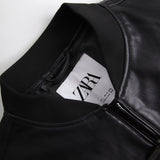 Zara Leather Jacket - Photo 4