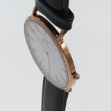 Daniel Wellington Black Leather Golden Watch - Photo 5
