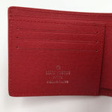 Supreme x LV Slender Wallet Red - Photo 7
