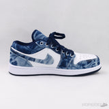 Air Jordan 1 Low Washed Denim - Photo 3