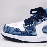 Air Jordan 1 Low Washed Denim - Photo 6