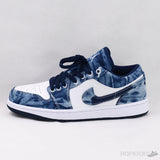 Air Jordan 1 Low Washed Denim - Photo 1