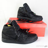 CLOT X Dover Street x Air Jordan 1 Black - Photo 2