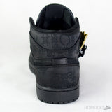 CLOT X Dover Street x Air Jordan 1 Black - Photo 4